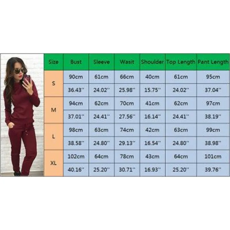 

2020 New Women Autumn Long Sleeve Tracksuit Hoodies Sweatshirt Rope Pants Sets Casual Wear Suit Pullover Two Piece Set Clothing