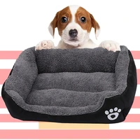 big dog bed pets house sleeping soft warm cozy kennel mat nest plush washable for small medium large s 3xl cat cushion supplies