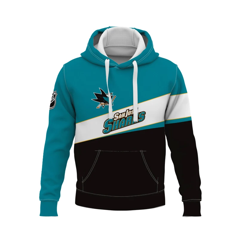 

2021 Men's Cool Football Sportswear Red White Blue Stitching Abstract Face Print Patriot 3D Harajuku Clothing High Quality Hoodi