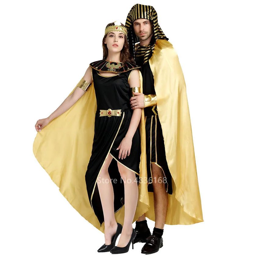 Костюмы на Хэллоуин древний Египетский египетский фараон король Импресса царица