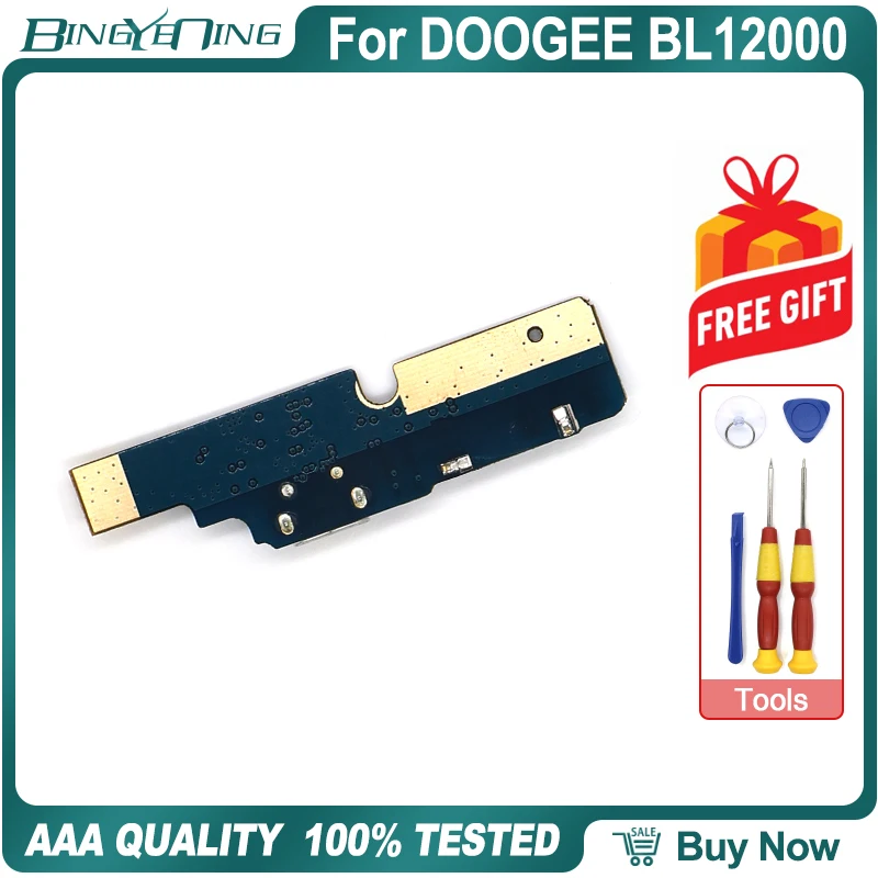 100% Новый оригинальный USB порт для DOOGEE BL12000 плата зарядки с вибратором громкий