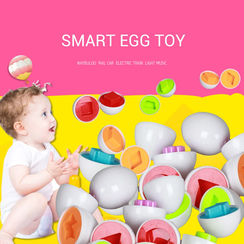 Игрушки для малышей в виде яйца игрушки пазлы раннего развития детей подарок