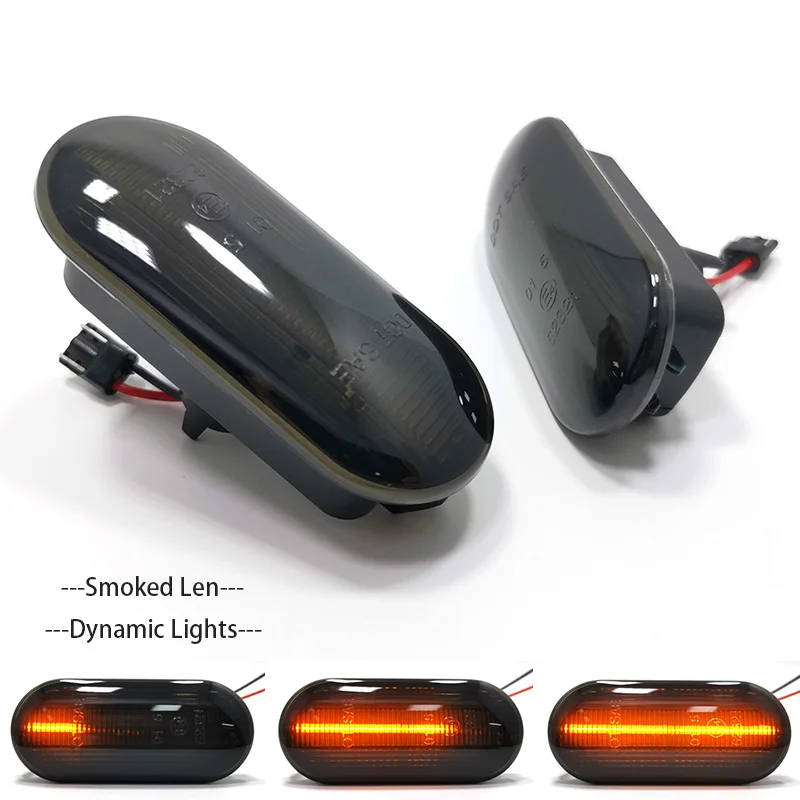 Светодиодный последовательный динамический боковой указатель поворота для SEAT