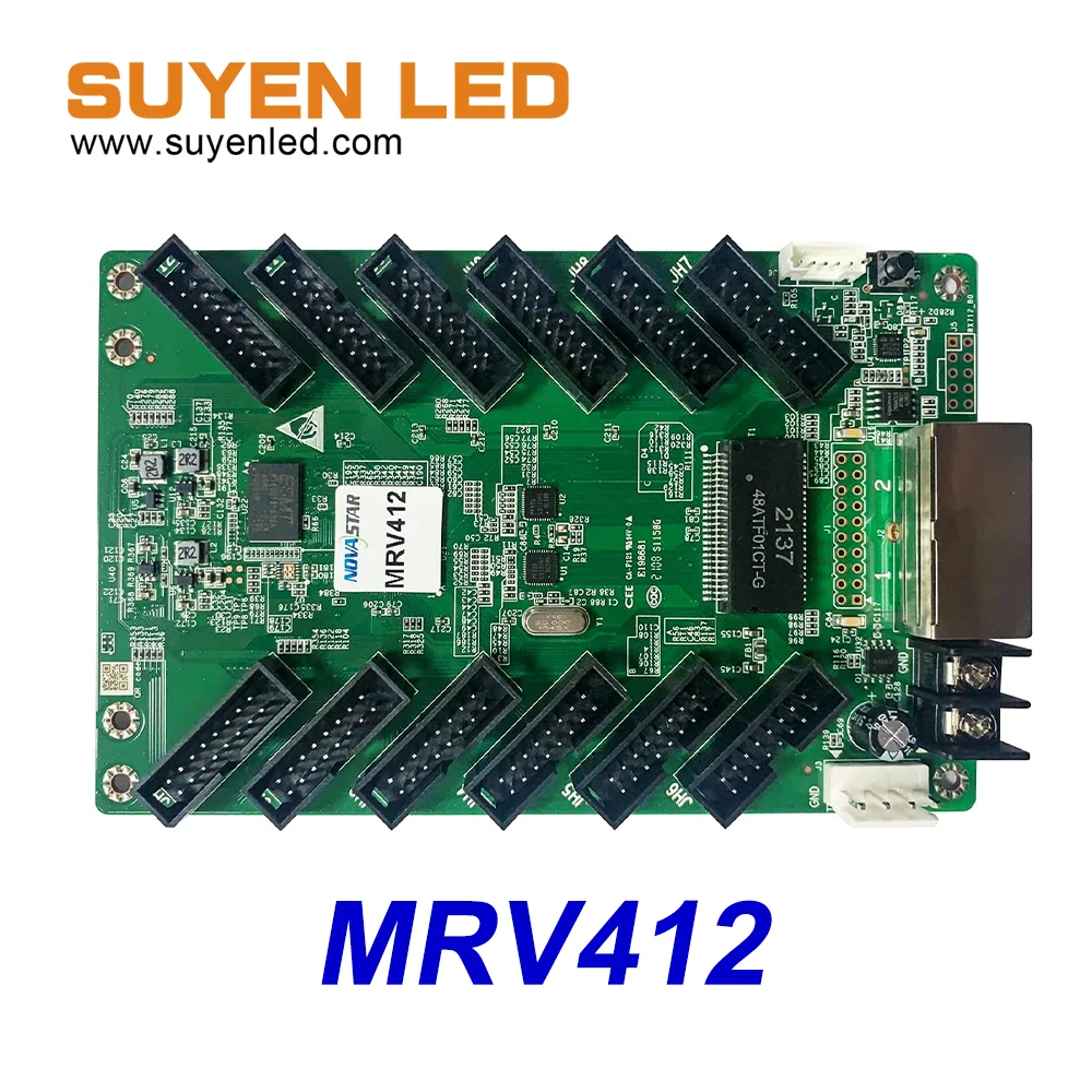 

Лучшая цена NovaStar полноцветный светодиодный экран приемная карта MRV412 MRV336
