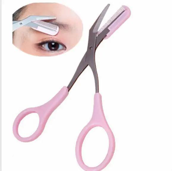 Триммер для бровей девочек розовый филировки ресниц | Красота и здоровье