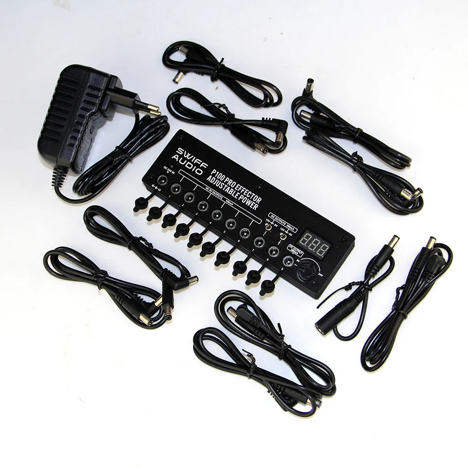 Высокое качество гитарные эффекты питания 6 DC 9V выходы 2 DC9V/12V с током colume 300mA
