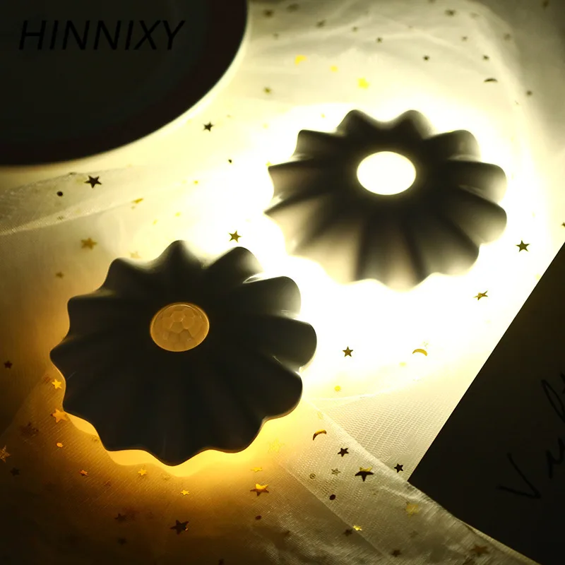 Hinnixy креативный прикроватный светильник с корпусом управления движением