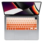 Чехол для клавиатуры ноутбука для нового MacBook Pro 14 16 дюймов 2021 A2442 A2485 протектор клавиатуры силиконовый цвет pro14 M1 16 M1 Max