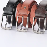 2021 new leather belt for mens high quality buckle jeans casual belts business cowboy waistband male fashion designer belt
