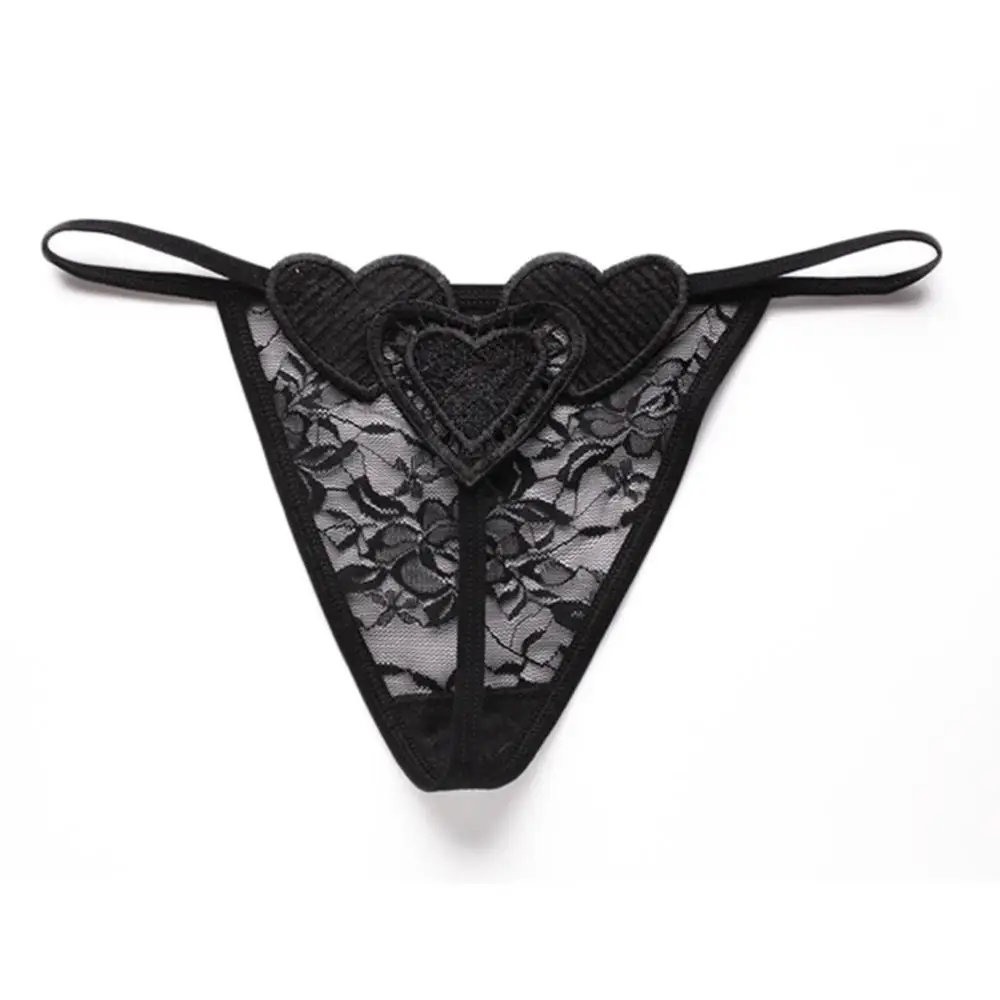 6 шт. сексуальное женское эротическое нижнее белье стринги кружевное черные