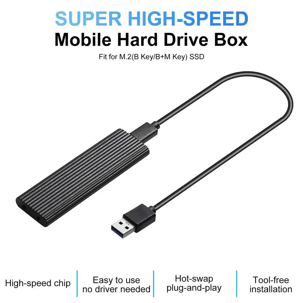 Hard Disk Drive Box Adapter For Laptop CD DVD-ROM Optibay HDD Enclosure Case SSD M.2 NGFF SATA | Компьютеры и офис