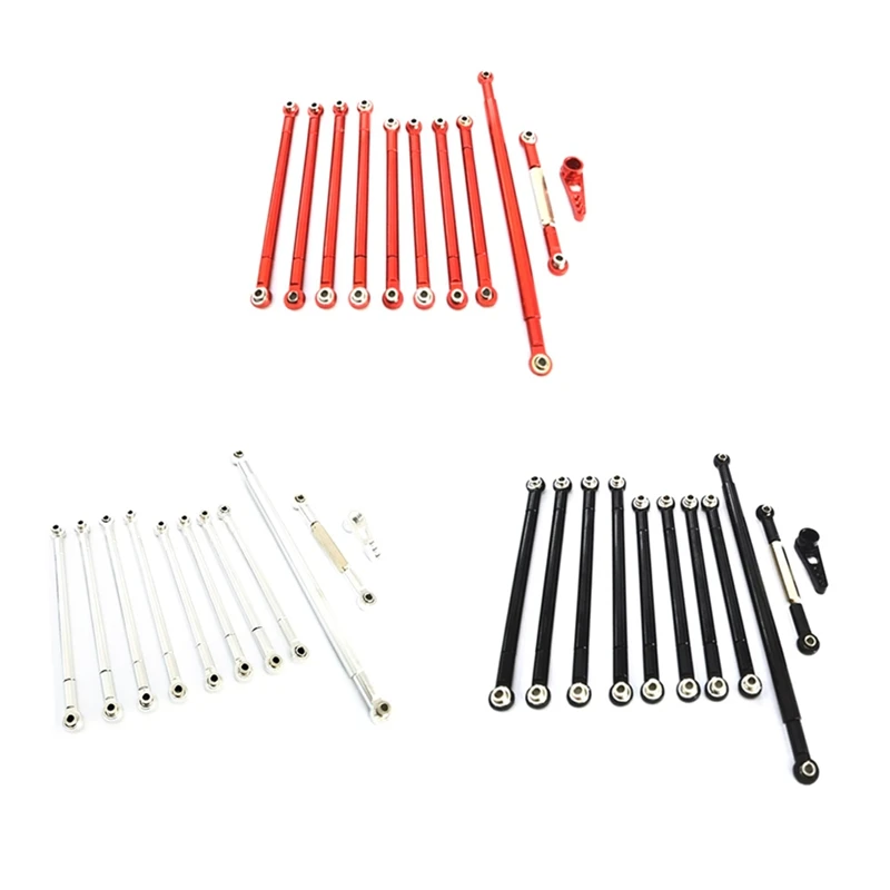 

for MN86S MN86 MN86KS MN86K MN G500 Upgrade Parts Metal Pull Rod Steering Servo Link Rod 1/12 RC Car Accessories