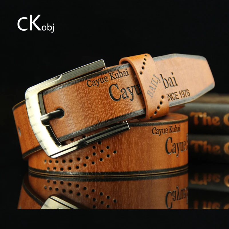 2019 ремень с пряжкой мужской Повседневная мода антикварные брюки ретро полые