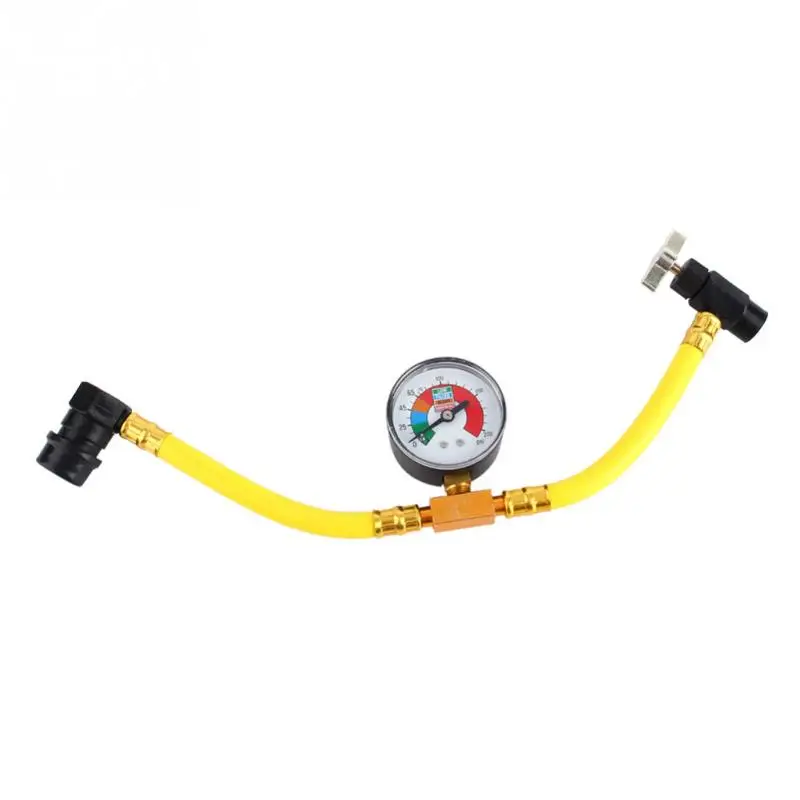 1 x Hose Newest Original R134A Refrigerante Gas Refrigerant Adapter Tools Tool Charging Hose Valve Core Kit Asia M14 A / C 200PSI - Название цвета: 1 x Hose