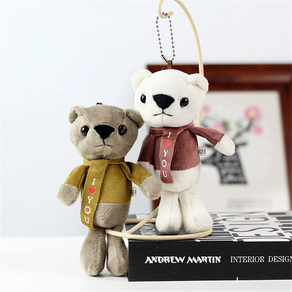 

15cm Cute Teddy Bear Plush Dolls Patch Bear Soft Stuffed Toy Bear Baby Toy Kids Children Birthday Girls Gifts Brinquedos