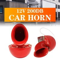 12v red car and motorcycle modified super loud cow called electric horn