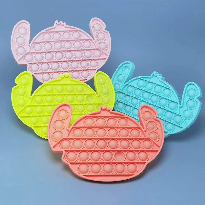 Стич в форме пузырька сенсорная Игрушка антистресс для взрослых и детей