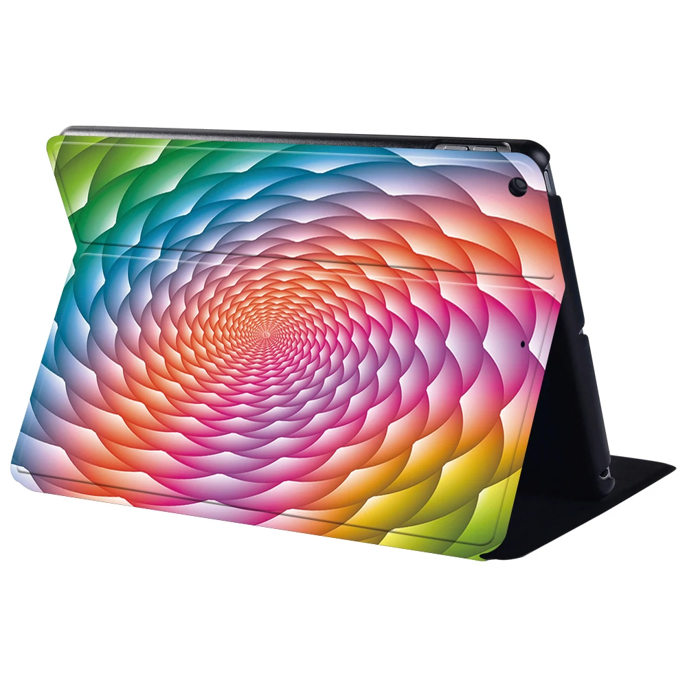 Чехол подставка для планшета Apple IPad 8 2020 дюйма с 3d изображением бабочек и защитой