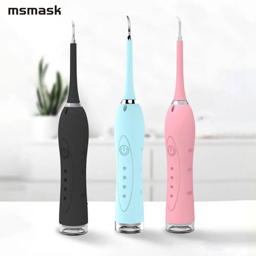 Electric Ultrasonic Irrigador Dental Tooth Cleaner Portable Dental Scaler Whitening Tooth Calculus Remover Tooth Stains Clean