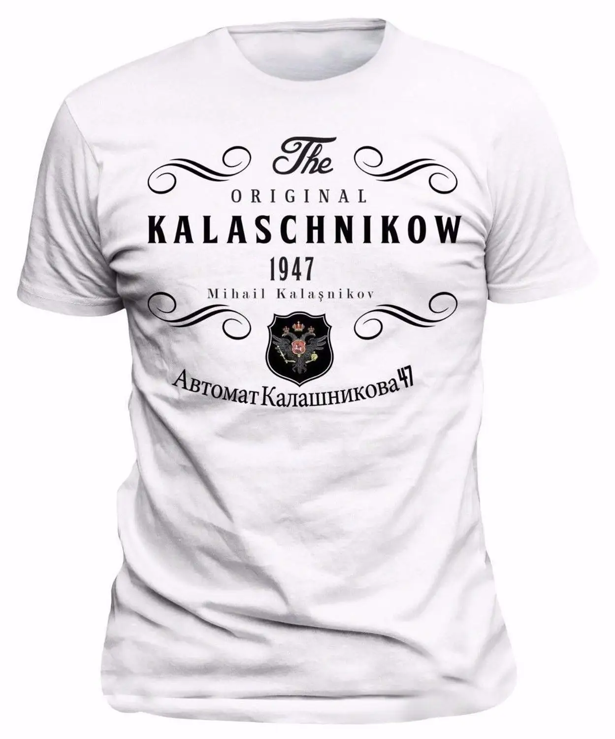 Heißer Verkauf T-Shirt Russland Kalaschnikow Ak-47 Cccp Moskau Wladimir Putin Russland 603 Sommer Stil T-shirt Digitaldruck