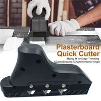 plasterboard edger gypsum board hand plane drywall edge chamfer woodworking triple blade edge planer gypsum board cutting tool