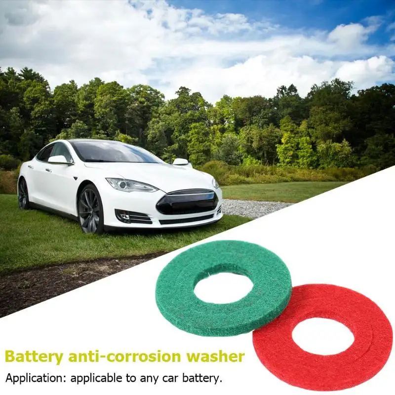 2 шт. автомобильные аккумуляторные стойки антикоррозийные аксессуары