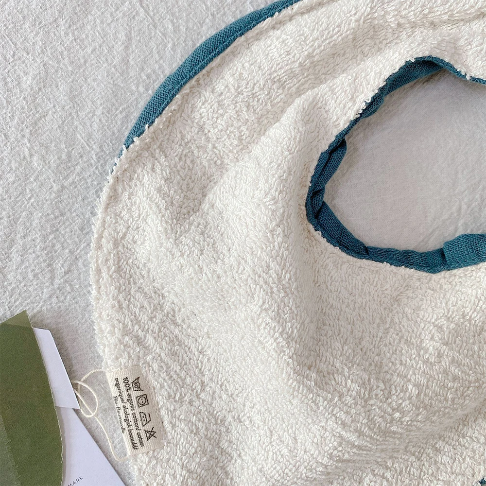 Детские нагрудники детские вытирания слюней младенцев Полотенца круглый