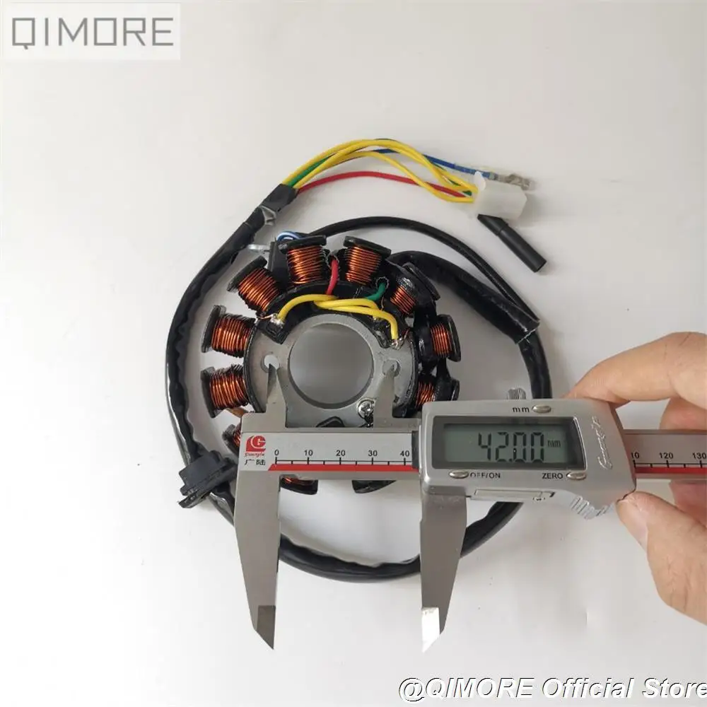 11-катушка 6-проводная 3 фраза постоянного тока МАГНЕТО СТАТОР для скутера мопеда