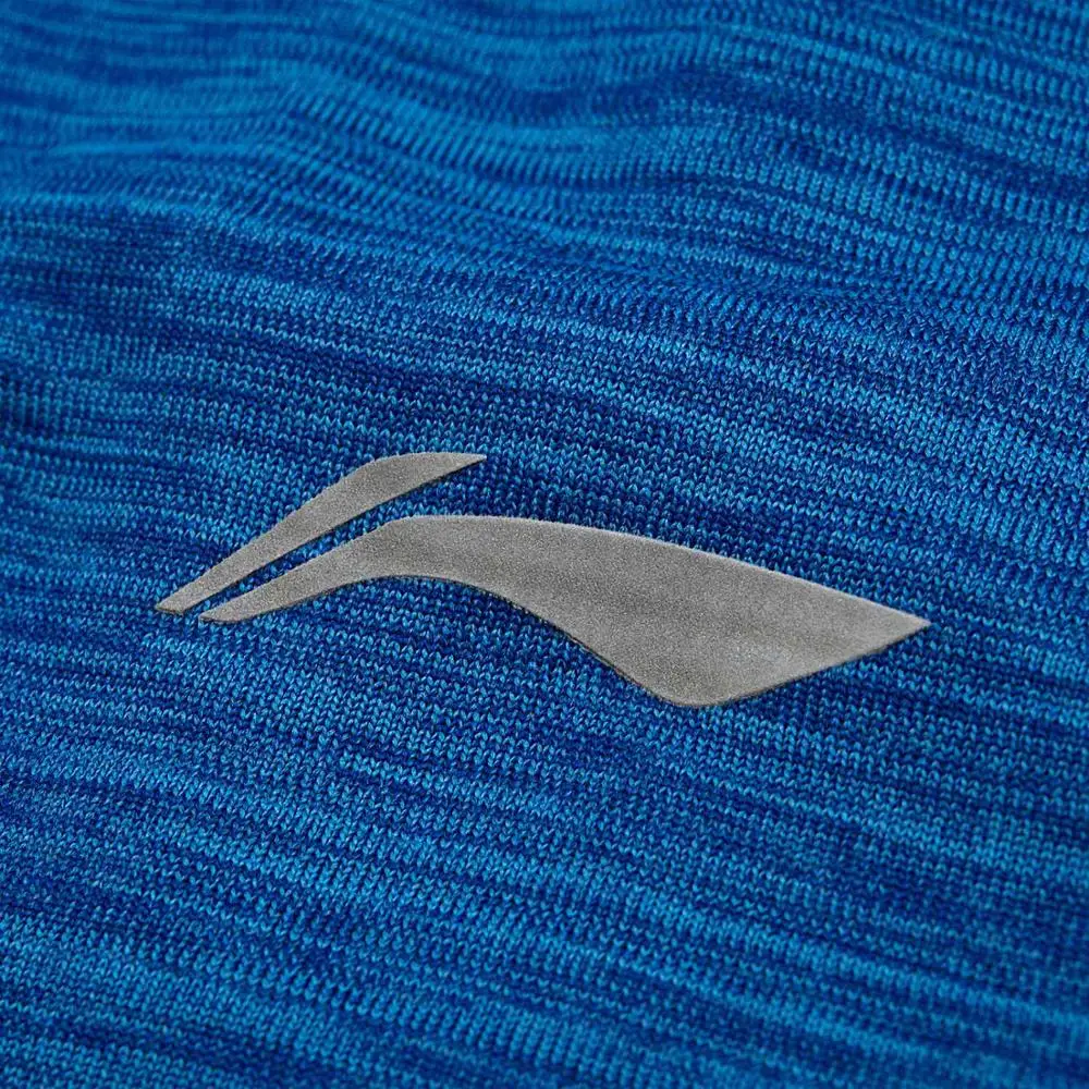 (Код Break) Li Ning мужская кофта для бега тонкая теплая оболочка 95% полиэстер 5%