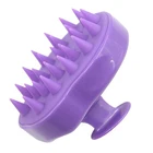 Силиконовая головка для тела, ежедневная расческа для мытья волос, щетка для душа, ванны, спа, Массажная щетка для похудения