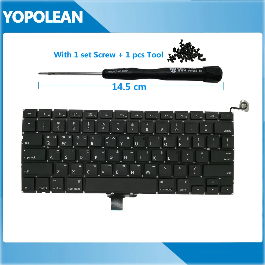 Новая Корейская клавиатура для Macbook Pro 13 &quotUnibody A1278 2009 2010 2011 2012 | Компьютеры и офис