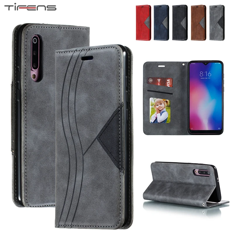 Кожаный чехол для телефона Xiaomi Mi Poco X3 M3 11 10 10T 9T CC9 E A3 Note10 Redmi 9 8A 7A 6A 6 Note 8T 8 9S 7 K20 Pro