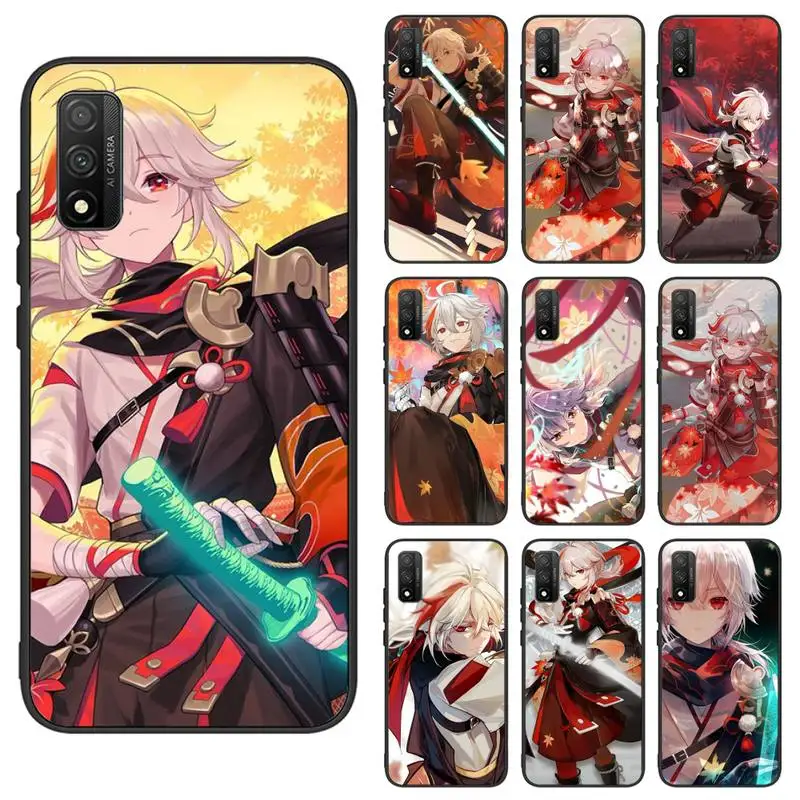 

Genshin Impact Kaedehara Kazuha Phone Case for Huawei Y7 Y9 Y6 Y5 Y8 Y8S Y8P nove 3 4 5 6 7 pro 2018 2019 5g se Fundas cover
