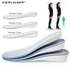 Невидимая стелька для увеличения высоты, сверхлегкая Подушка, 1,5-3,5 см, подъемная стелька для обуви