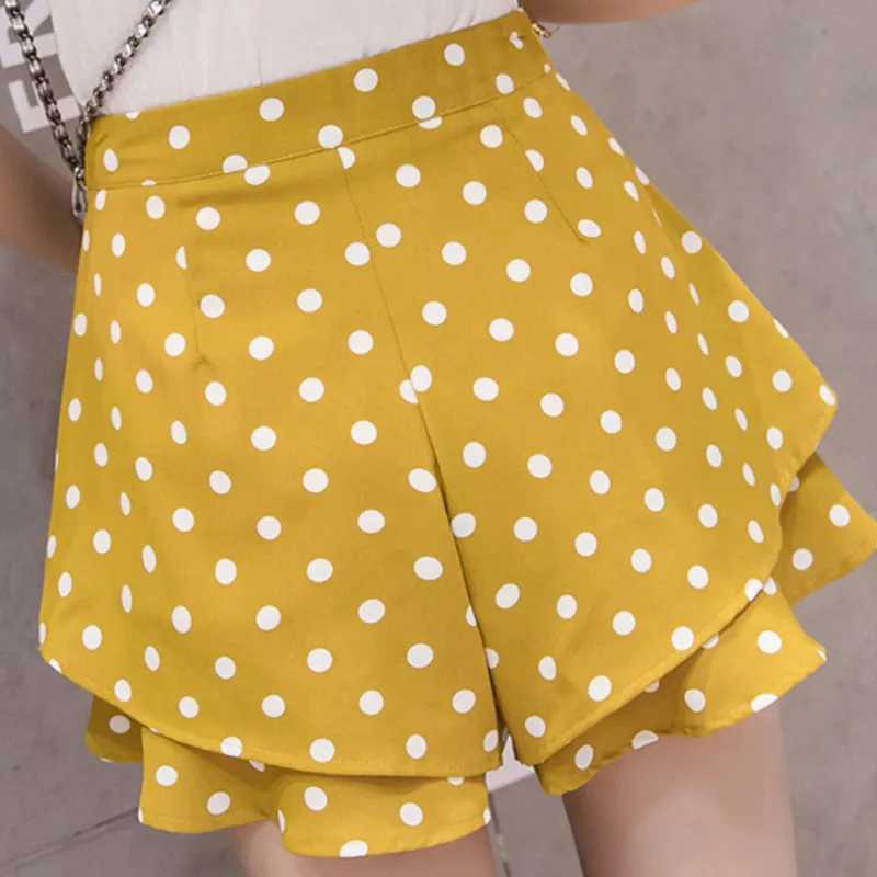 Женские офисные сексуальные шорты винтажные шифоновые розовые в стиле бохо с