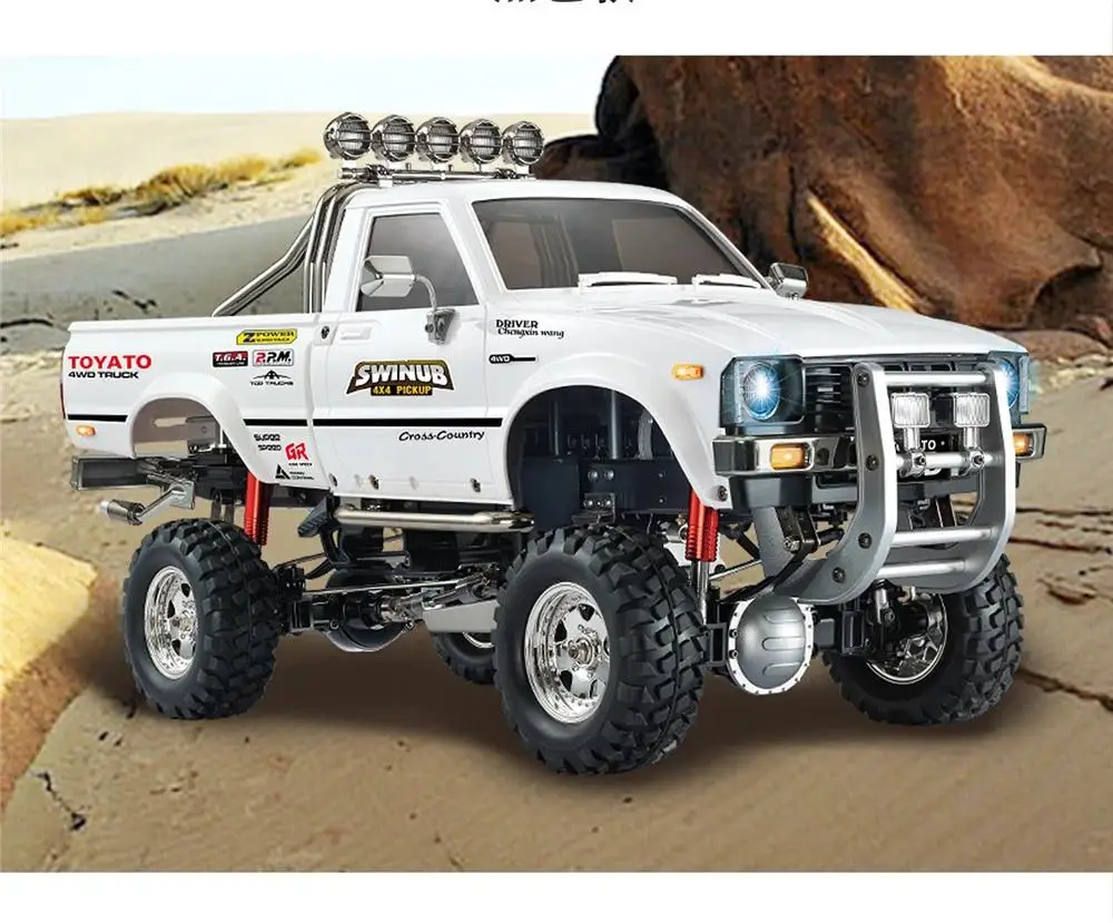 LeadingStar HG P409 1/10 2 4G полноприводный Радиоуправляемый автомобиль 4x4 пикап Rock Crawler без