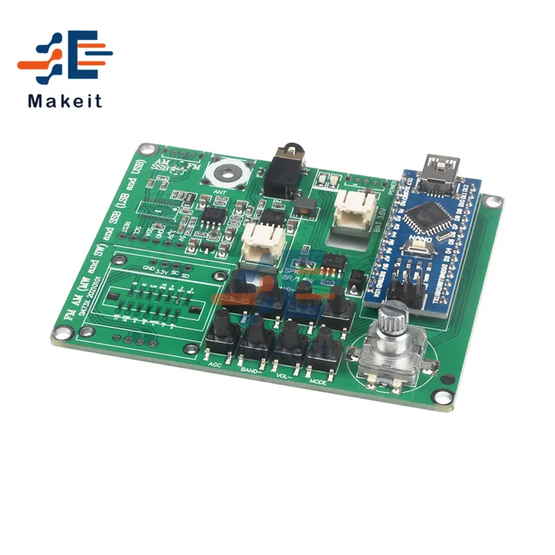SI4732 все диапазоны радио приемник FM AM (MW и SW) SSB (LSB USB) с аудио полоса пропускания