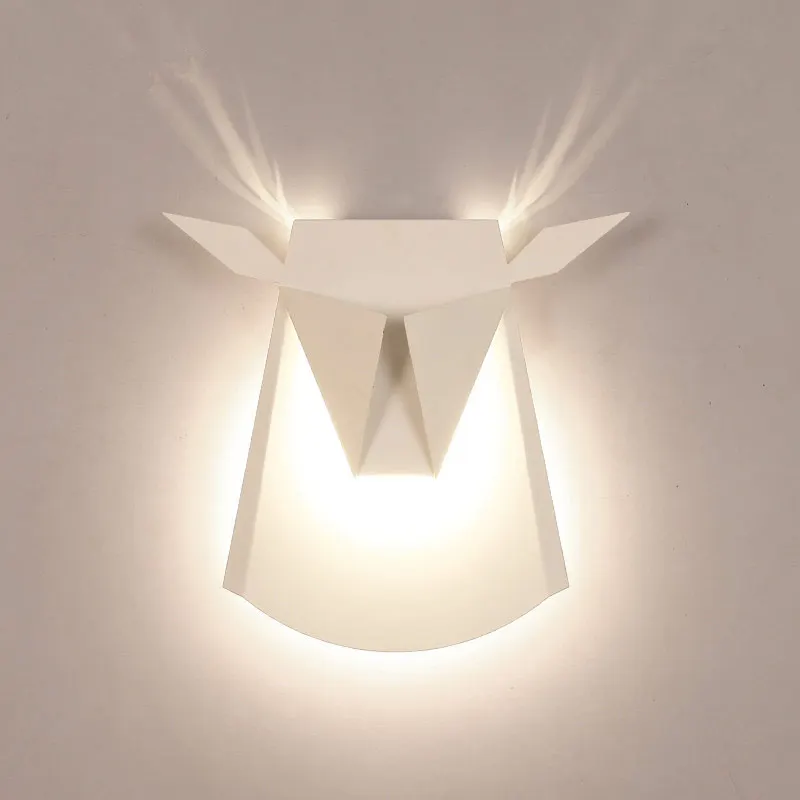 Светодиодное настенное бра в скандинавском стиле современный зеркальный