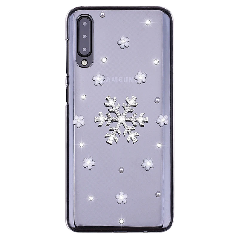 3D Diamond Crystal Cases For Samsung Galaxy A50 case A70 A40 A10 A20 A30 A80 S8 S9 S10 Plus S10e Note 8 9 10 plus A7 2018 cover |