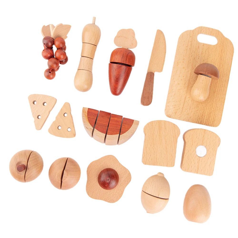 

1 Set Kitchen Cutting Toys Interactive Toys Vegetable Fruit Cognitive Toys