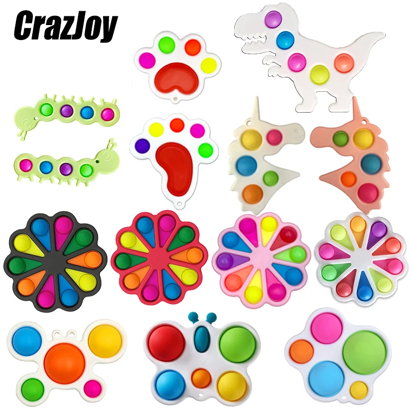 

Simpl Dimmer Fidget Toy Relief Toys Autism Stress Bubble Fidget Sensory Toy For Kids Adult Early Educational Toddler Baby Toy