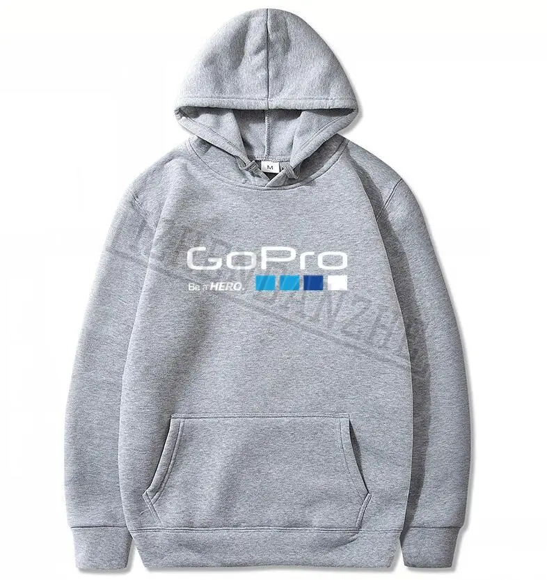 Мужские толстовки Go Pro GoPro шлем Hero3 HD камера видео бренд черный синий красный