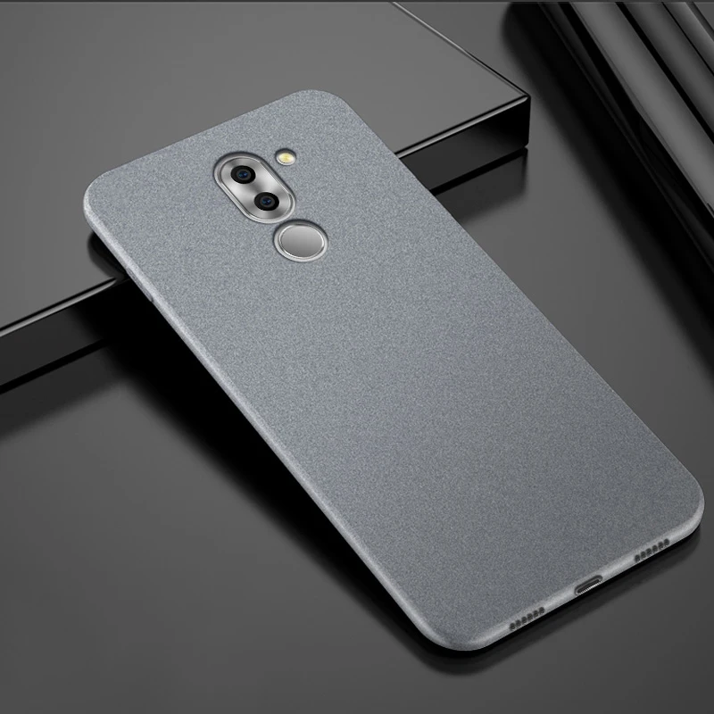 Серый Чехол upaitou для huawei Honor 6X 5X GR5 8X Max 8S 8A 10 Lite 10i 20 Pro Чехол с защитой от отпечатков пальцев мягкий матовый Ультратонкий чехол - Цвет: Серый