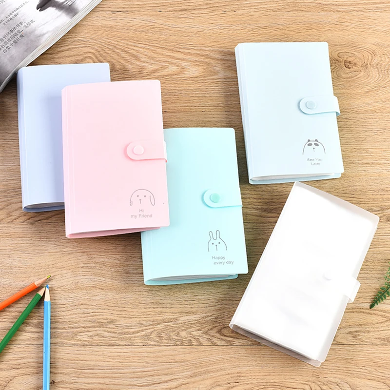 

120 Card Slot Business Card Book 3 Inch Polaroid for Storage Photo Album Card Photocard Name Card ID Holder Home Accessories