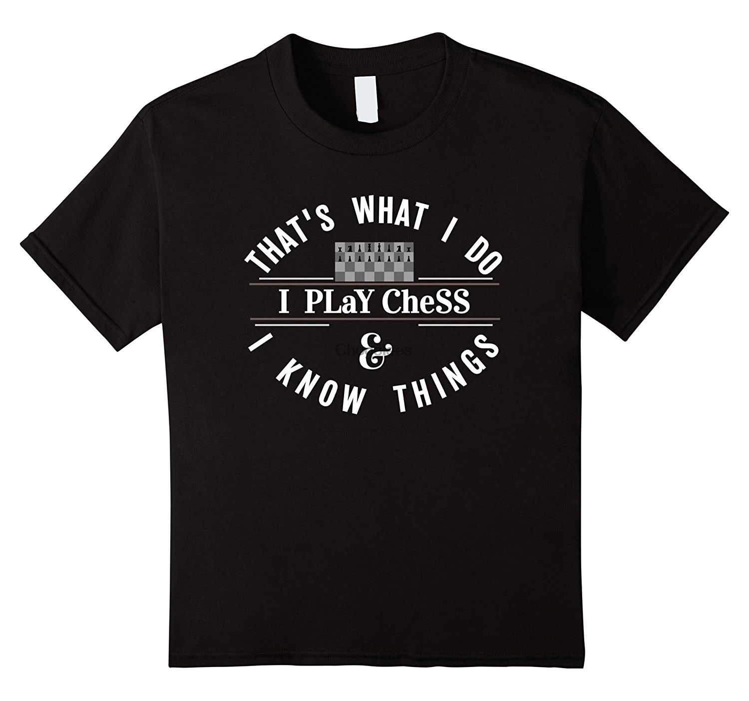 Шахматная доска Мужская футболка игра стратегическая любовник я играю в шахматы