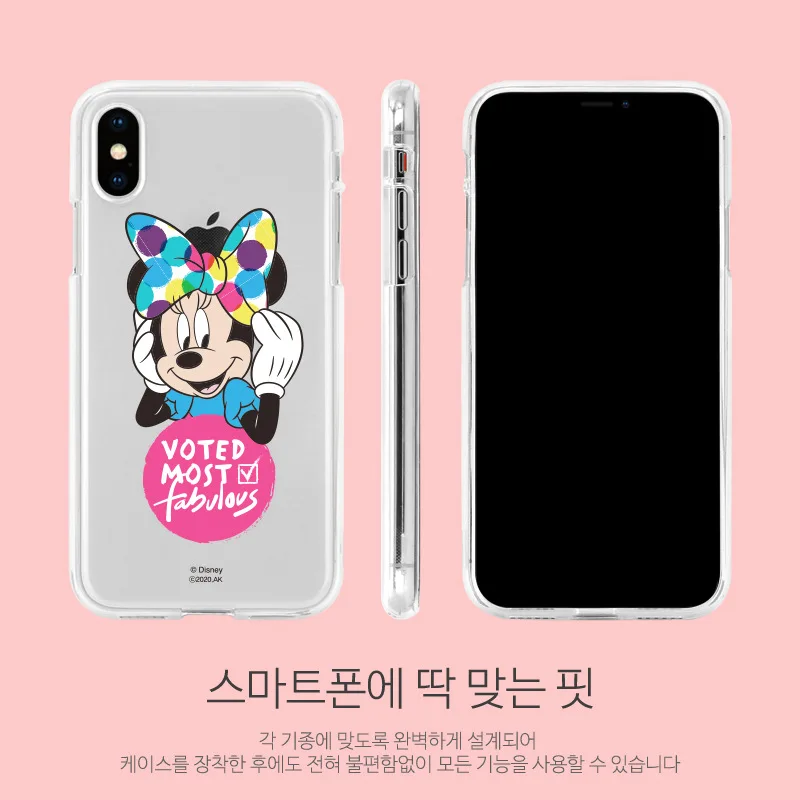 

2021Disney original phone case for iphone11pro/xsmax/XR/8plus Mickey cute phone case