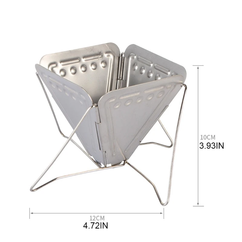 

Portable Foldable Coffee Dripper Camping Coffee Drip Rack Stainless Steel Lightweight Coffee Filter Tools