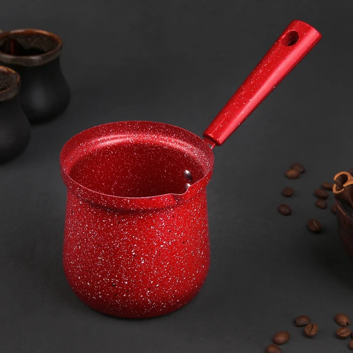 Турка Мрамор рэд антипригарное покрытие индукция | Дом и сад