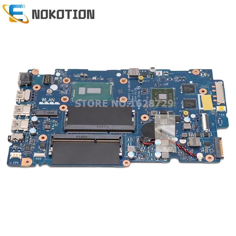 NOKOTION материнская плата для ноутбука Dell Inspiron 5543 5443 5548 5448 Материнская плата ноутбука LA-B016P CN-0671D8 0671D8 671D8 I7-5500U Процессор M260 2 Гб