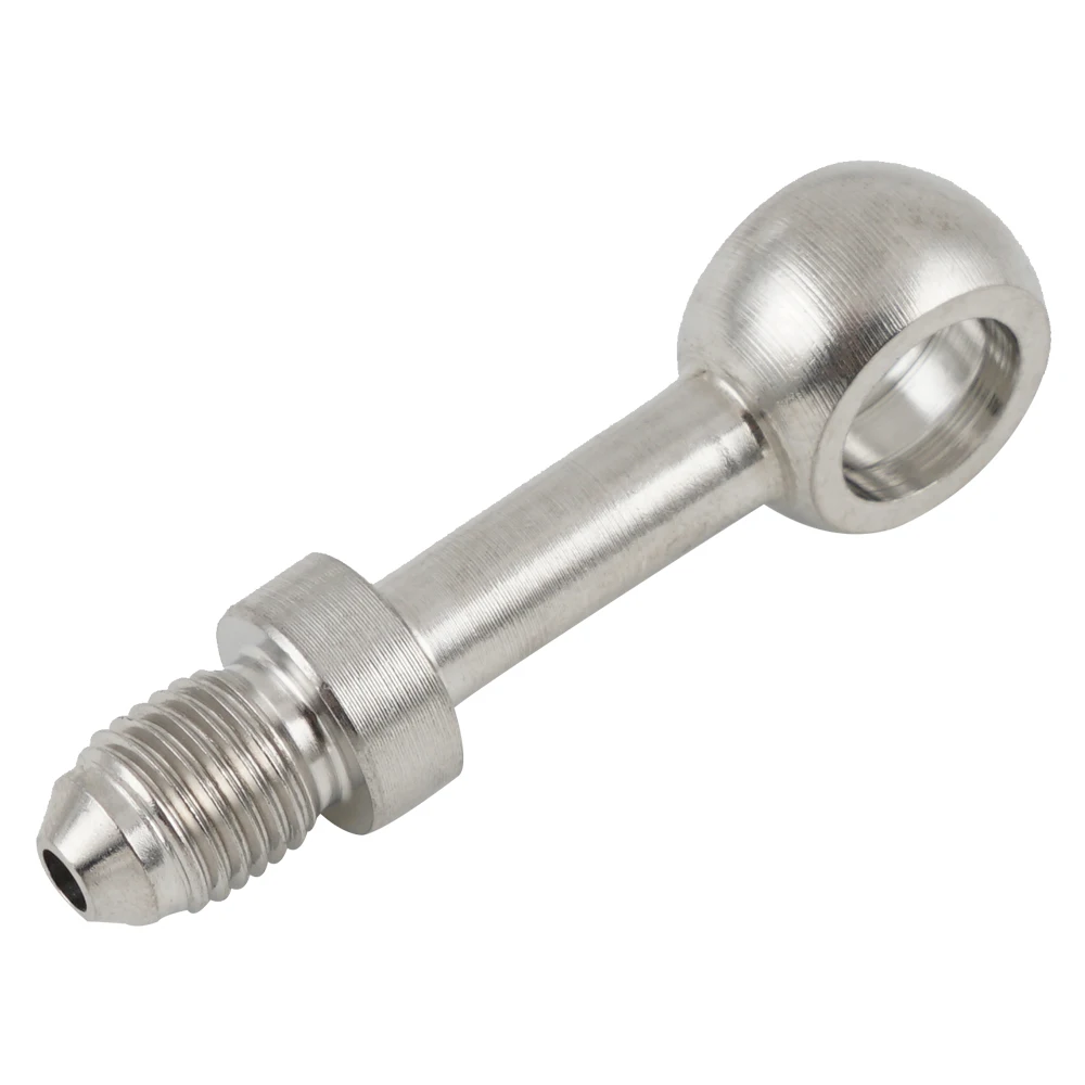 

AN3 Brake Hose Banjo Fitting Adapter Eye for Braided PTFE Brake Hose Ends Fitting Hose Adapter Stainless Steel ATV UTV
